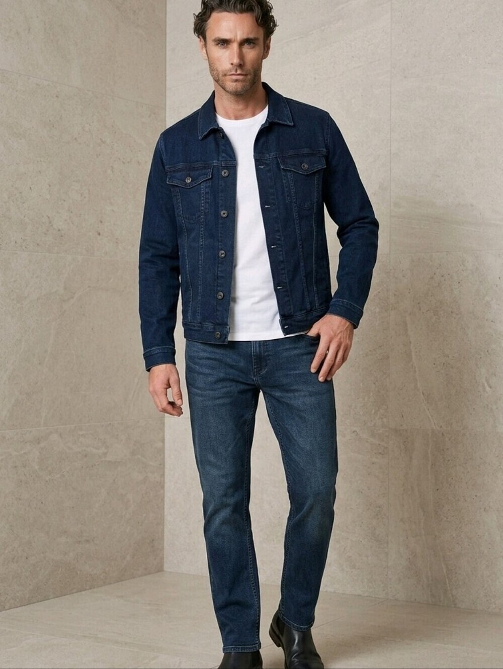 Urban Star Premium Apparel Men's Stretch Blue Jeans 40x30